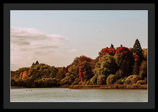 Stunning Surroundings In La Hulpe, Belgium - Framed Print