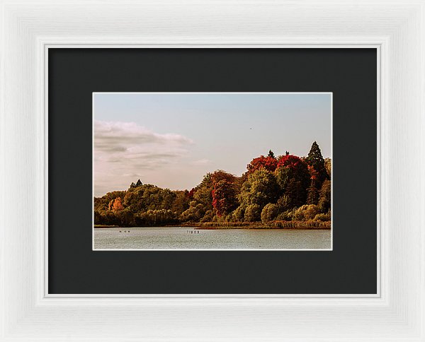 Stunning Surroundings In La Hulpe, Belgium - Framed Print