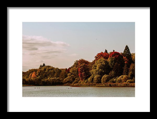 Stunning Surroundings In La Hulpe, Belgium - Framed Print