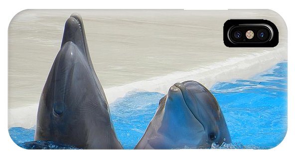 When Dolphins Dance - Phone Case